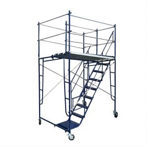 colored scaffolding